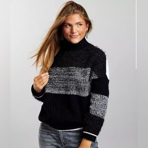 Willow and root colorblock sweater